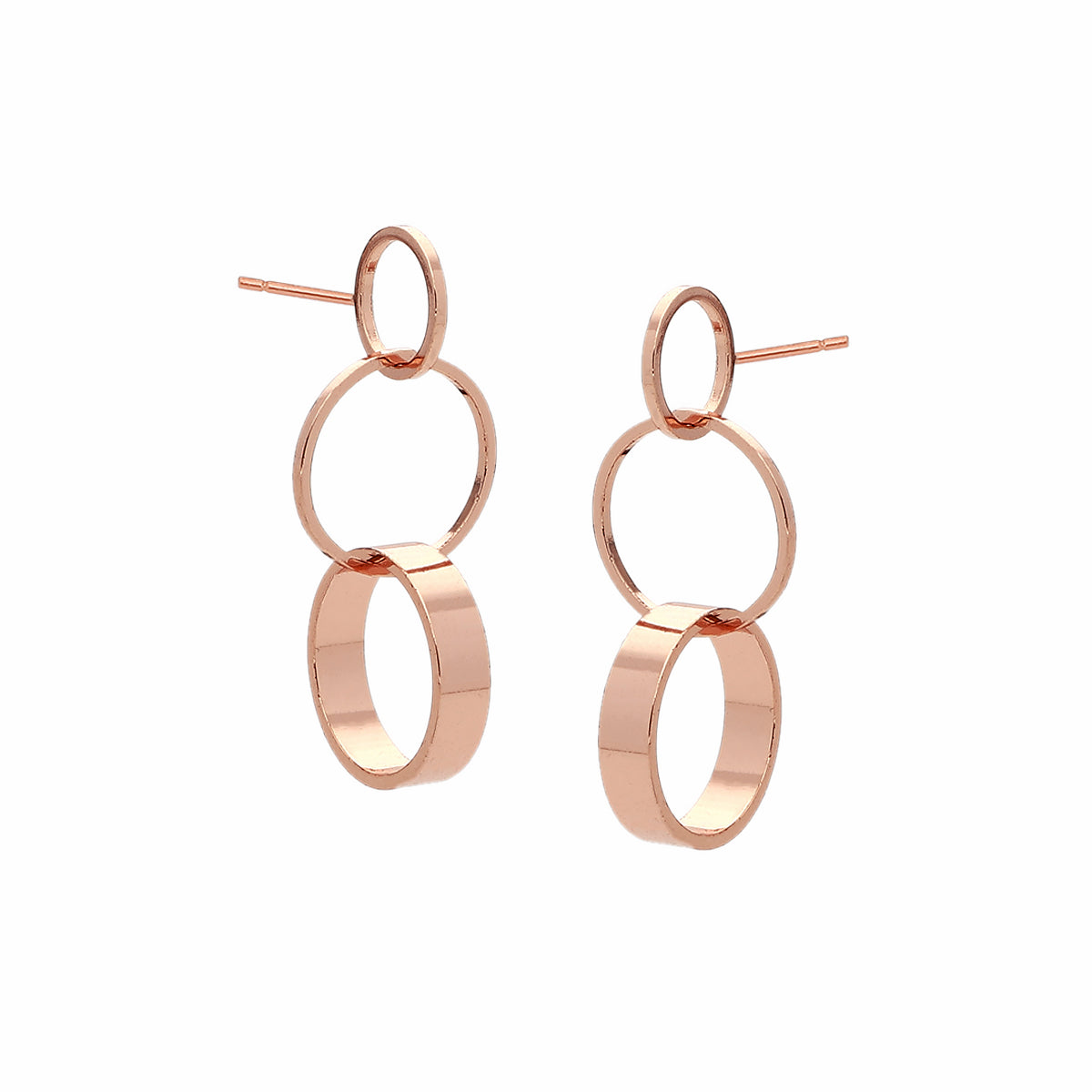Dainty Cubic Zirconia Hoop Earrings