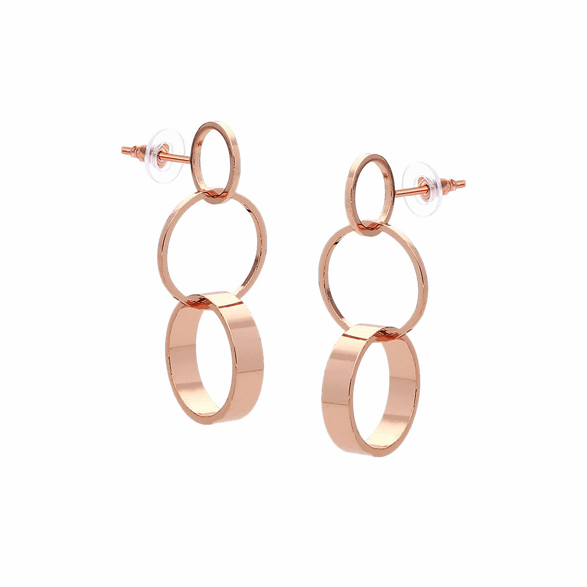 Dainty Cubic Zirconia Hoop Earrings