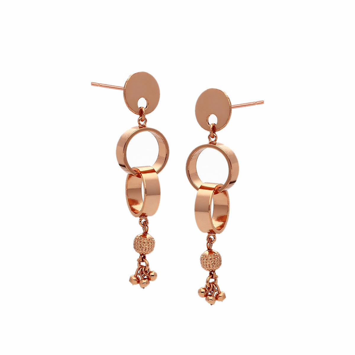 Sparkling Cubic Zirconia Hoop Earrings