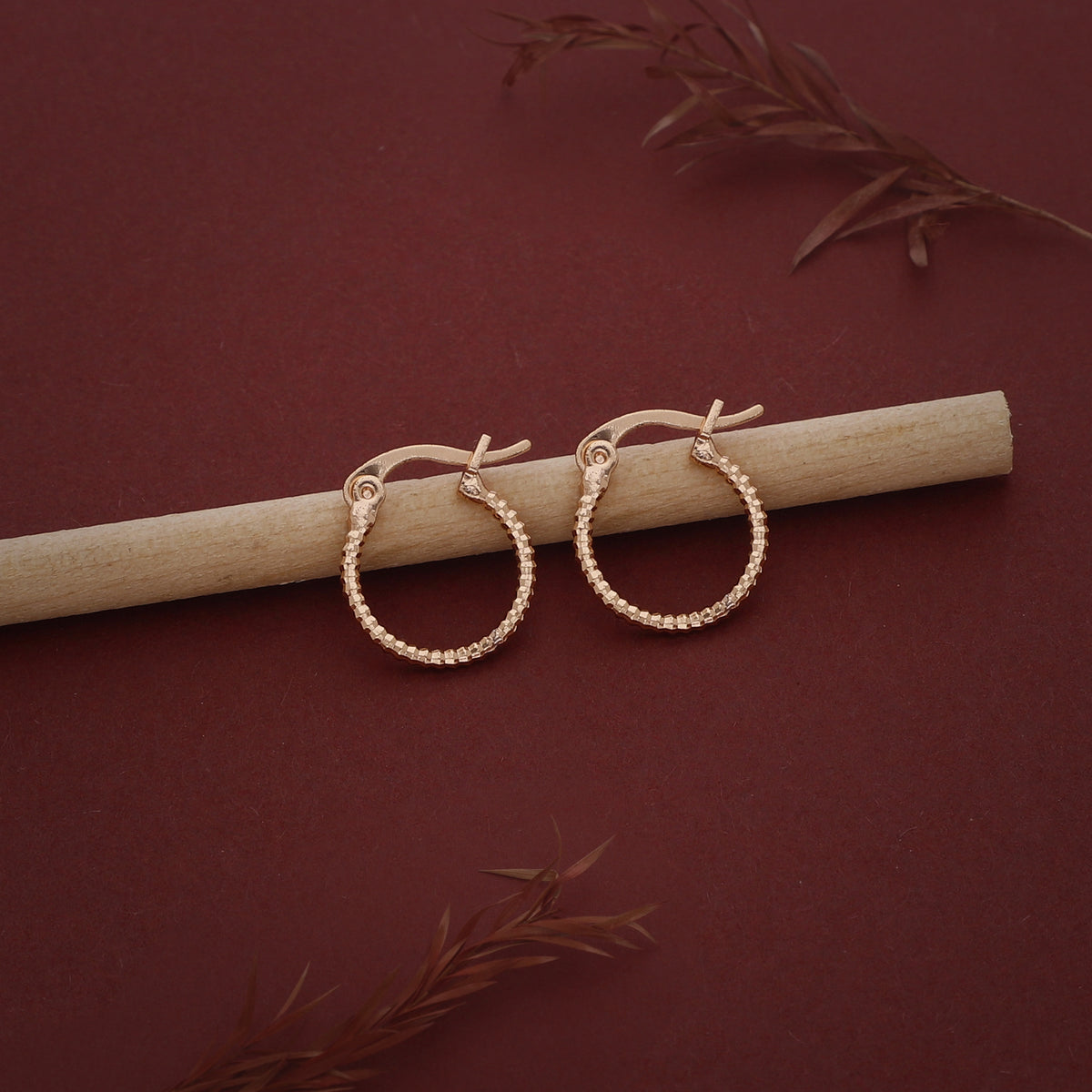 Twist Hoop Earring