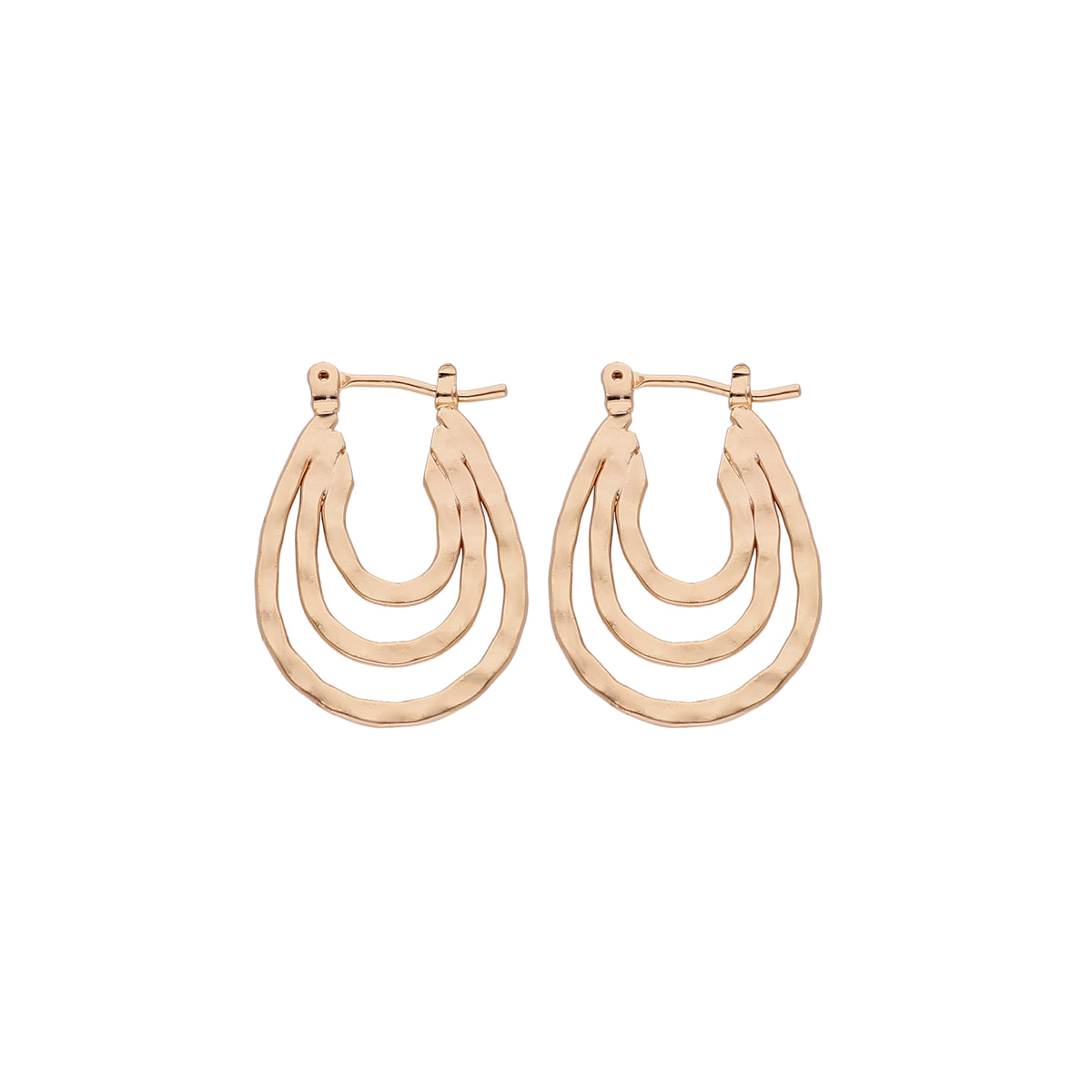 Double Line Hoop Earring