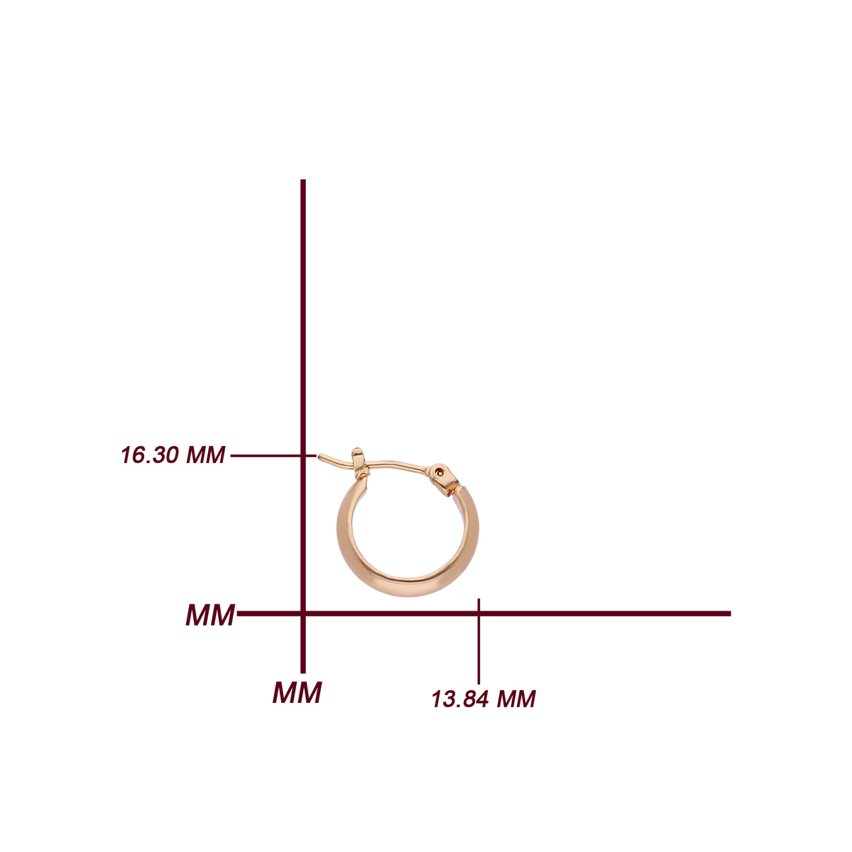 Triple Hoop Earring