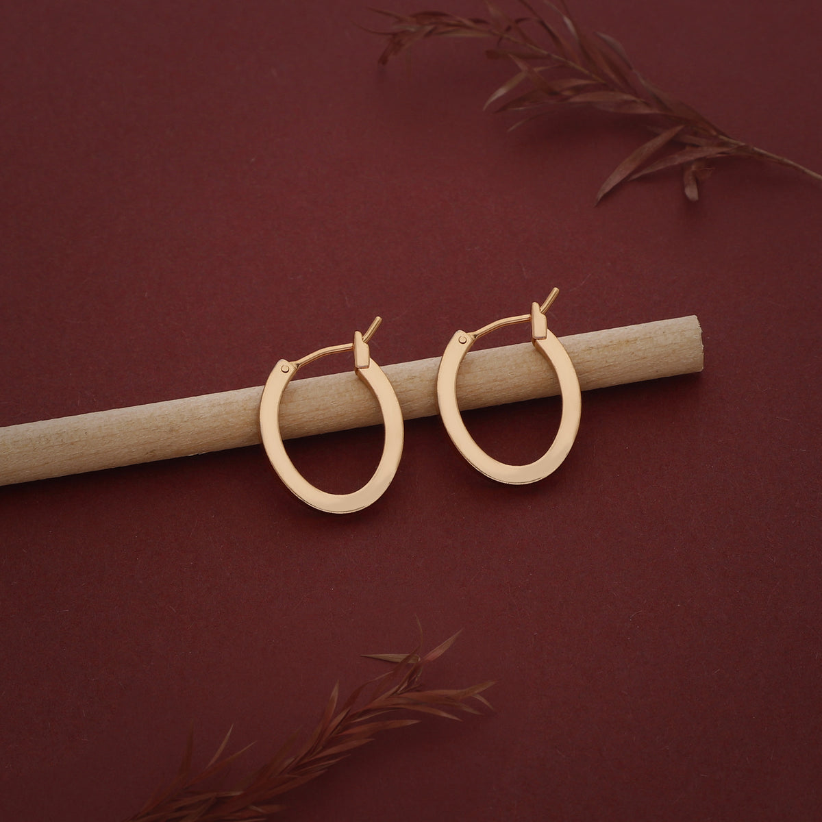 Open Oval Earring