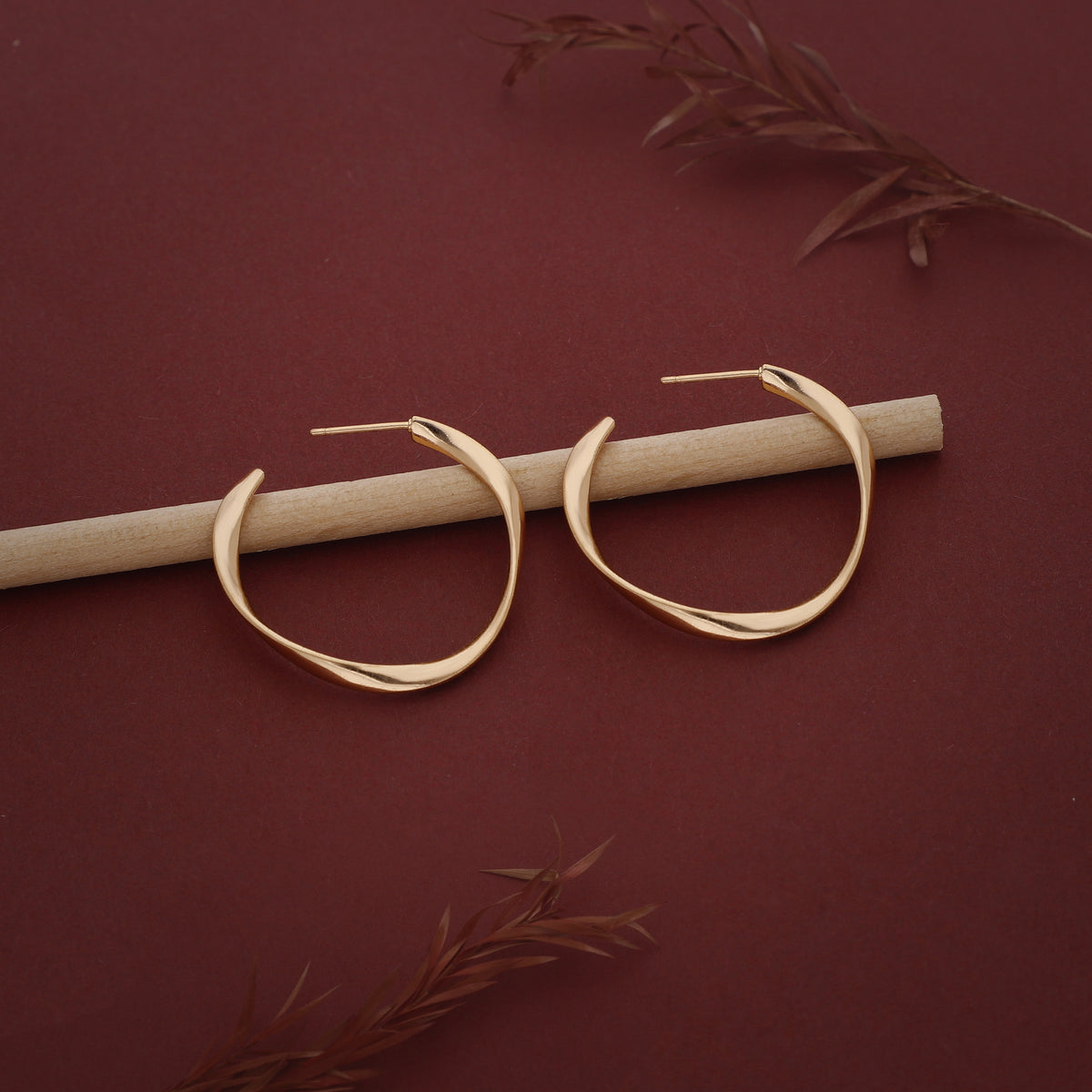 Linked Hoop Earring