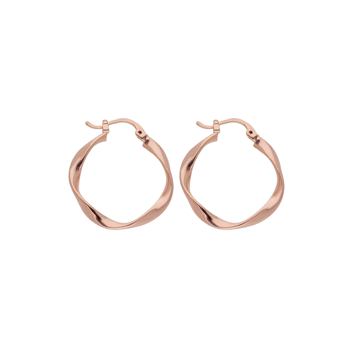 Long Oval Hoop Earring