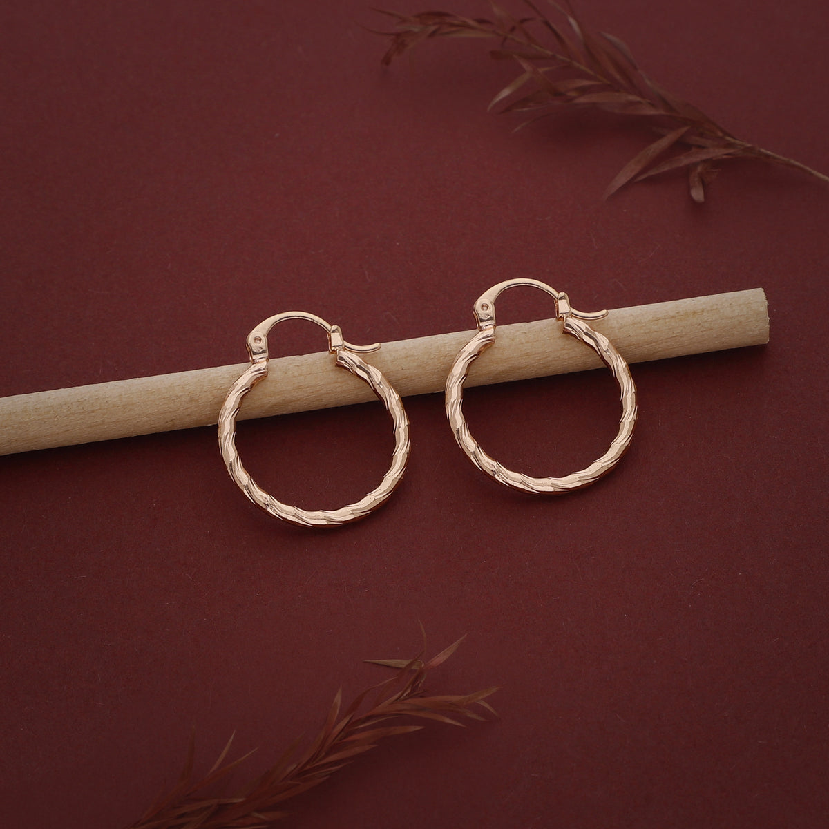 Mini Twist Hoop Earring