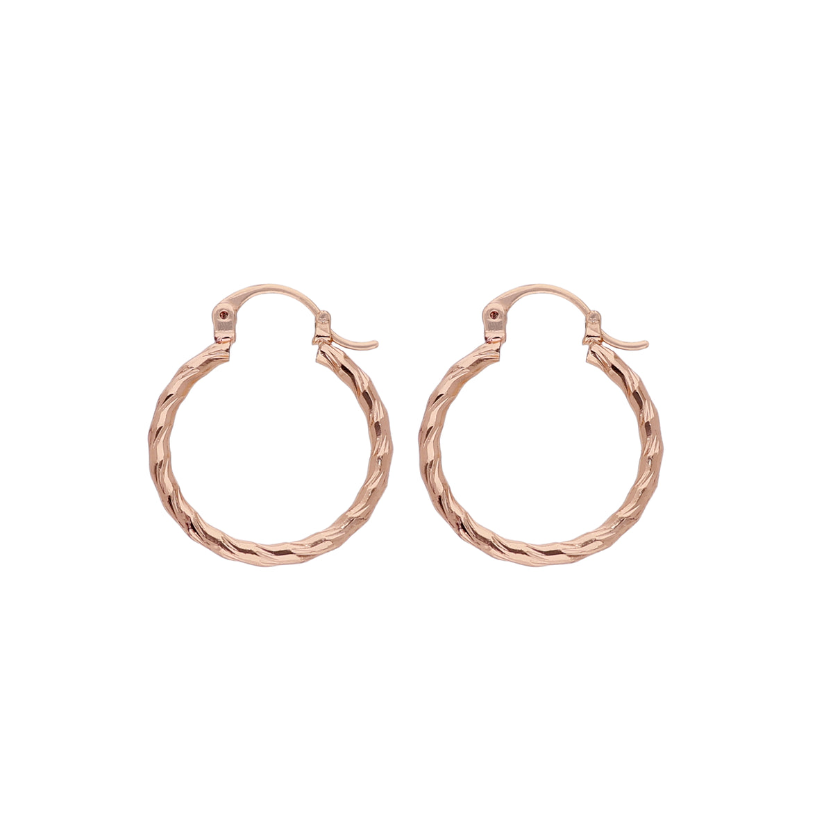 Mini Twist Hoop Earring