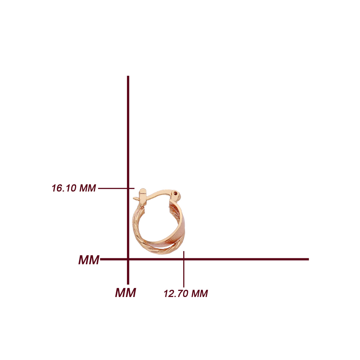 Mini Pearl Hoop Earring