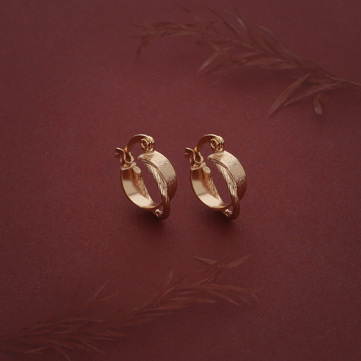 Mini Pearl Hoop Earring