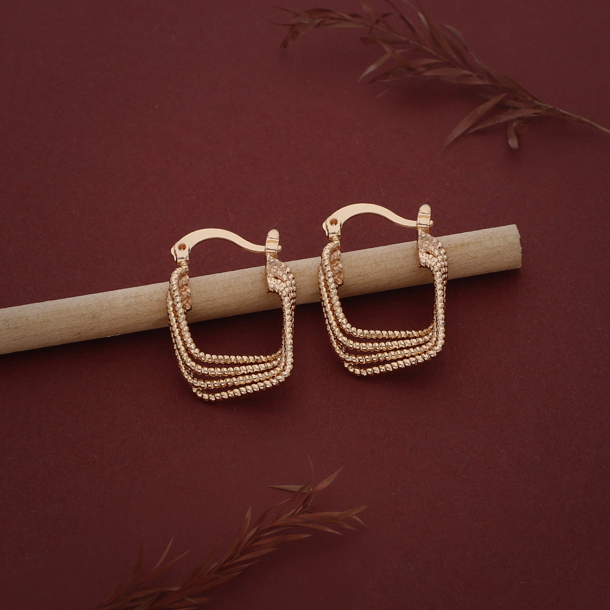 Square Link Earring