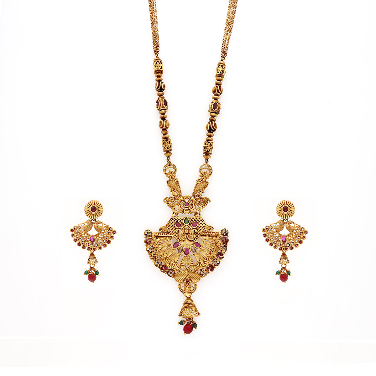 Gold Plated Classic Pink Jewellery