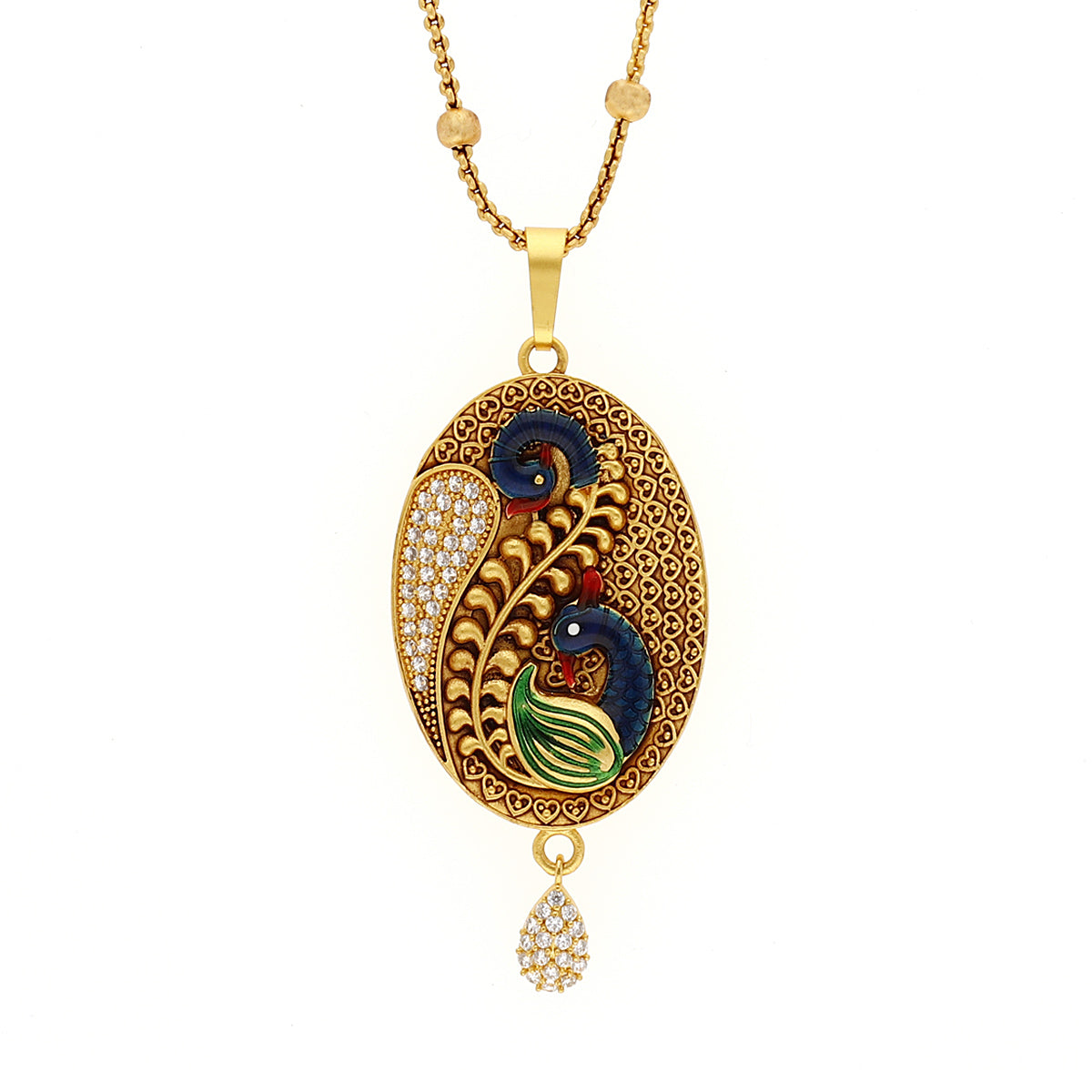 Gold Plated Modern Multicolor Jewellery