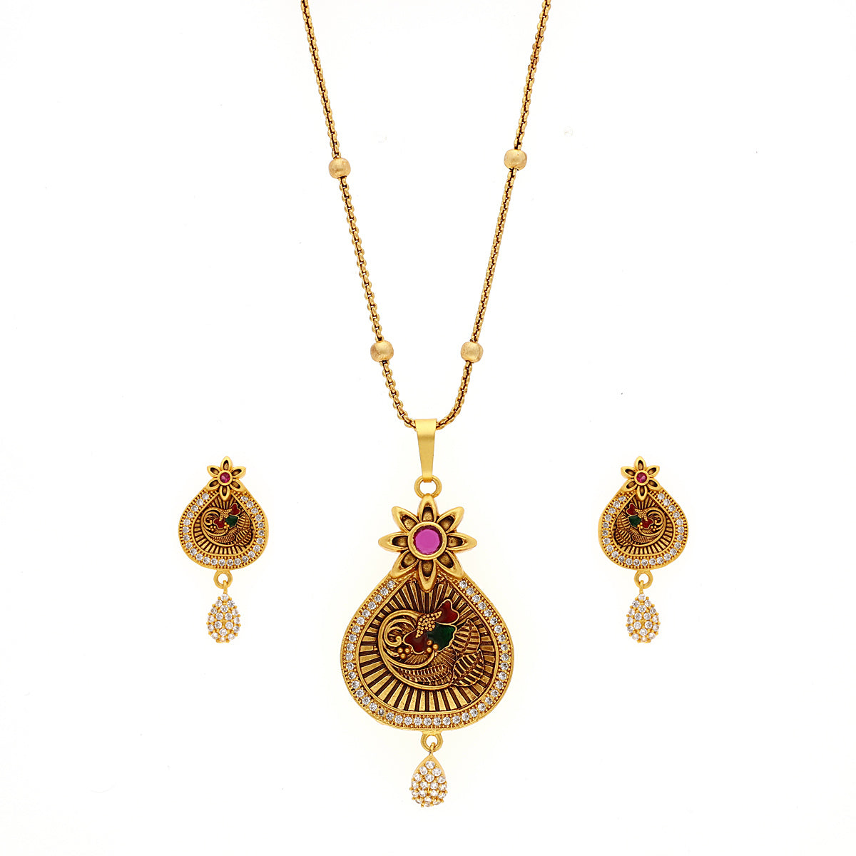 Gold Plated Dainty Antique Jewellery