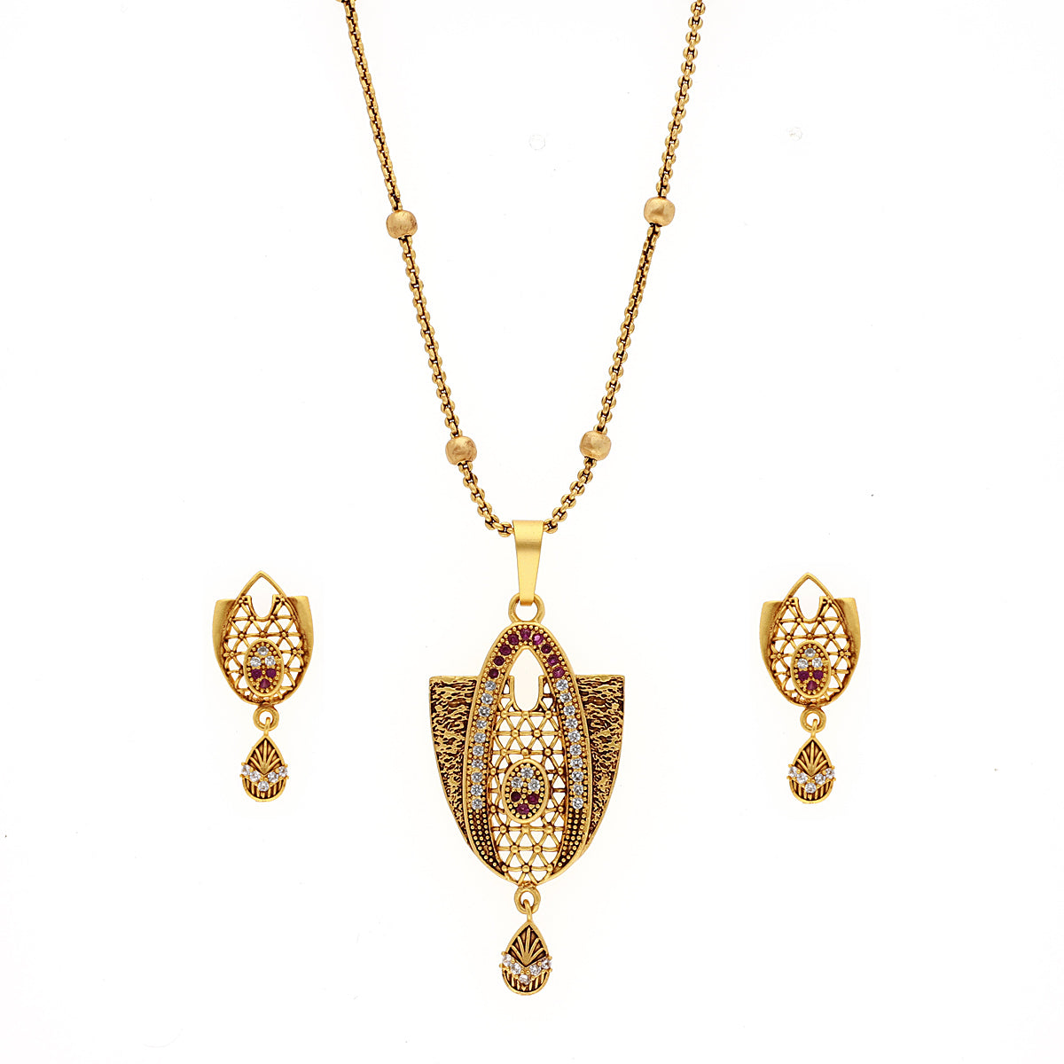 Gold Plated Classic Sparkling Jewellery