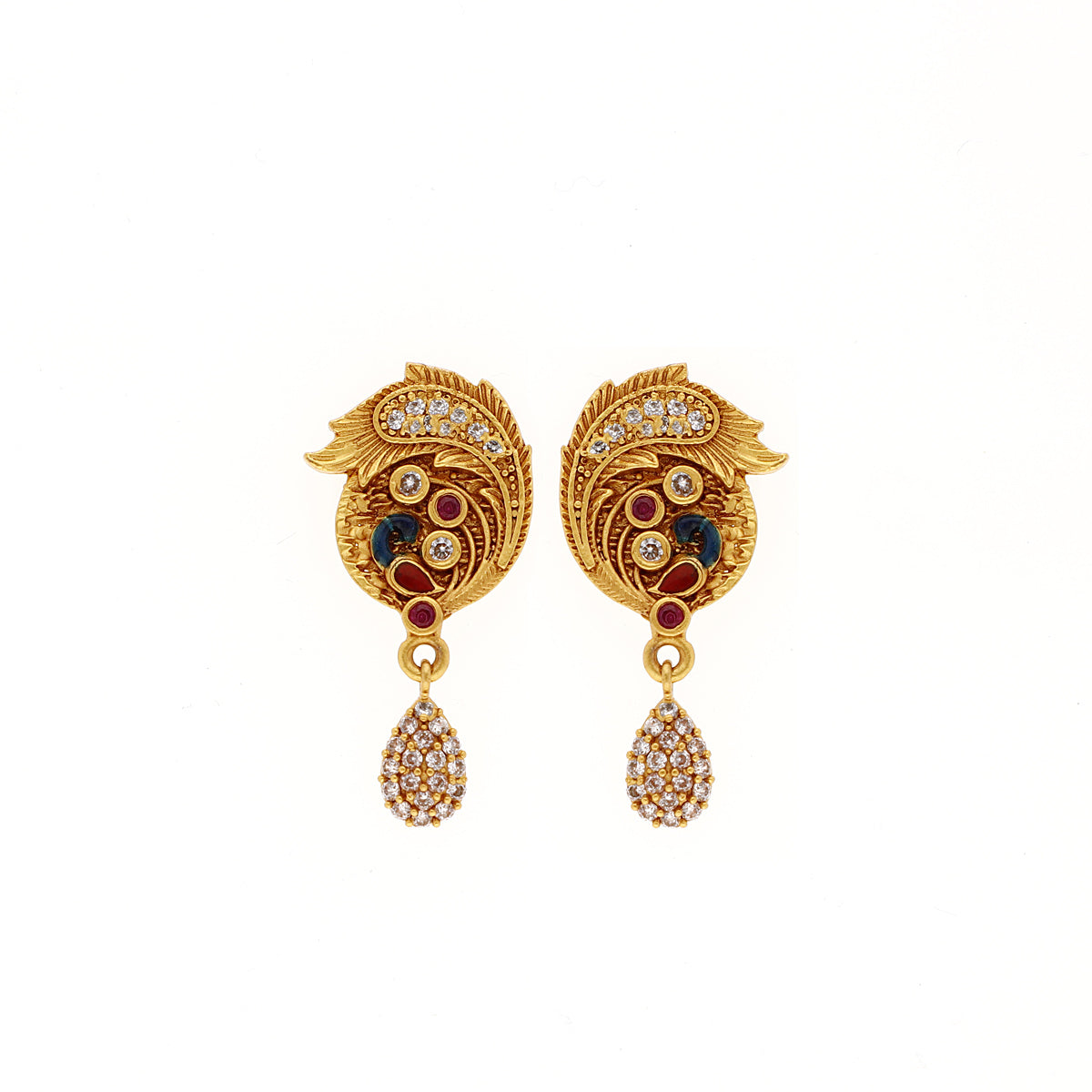 Gold Plated Chic Multicolor Jewellery