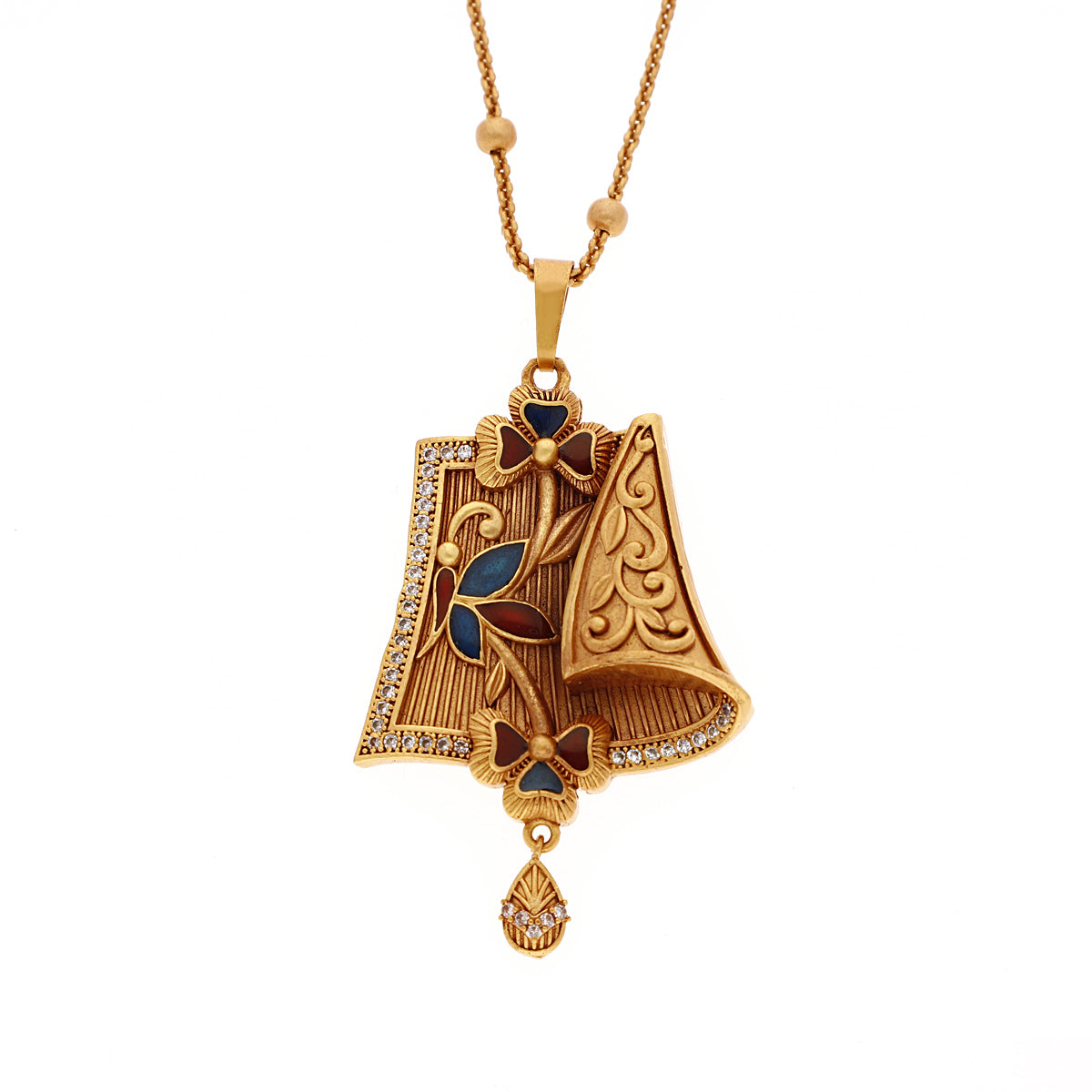 Gold Plated Classic Floral Jewellery