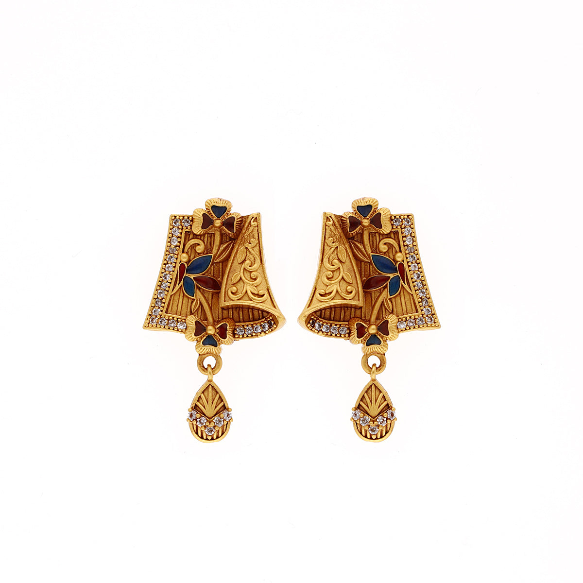 Gold Plated Classic Floral Jewellery