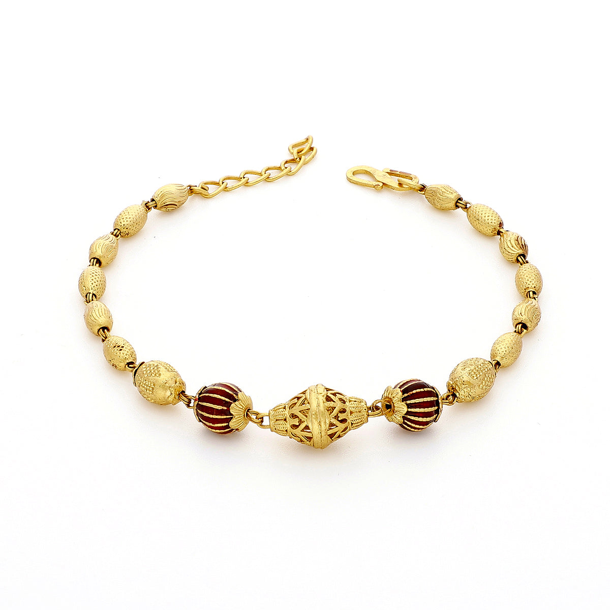 Gold Plated Modern Bracelet