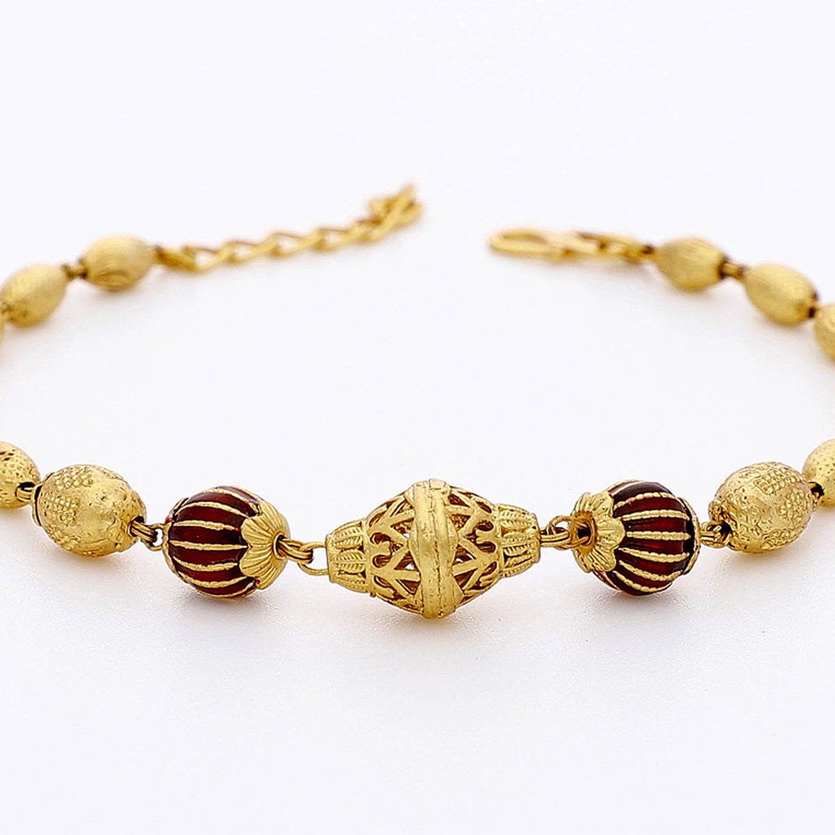 Gold Plated Modern Bracelet