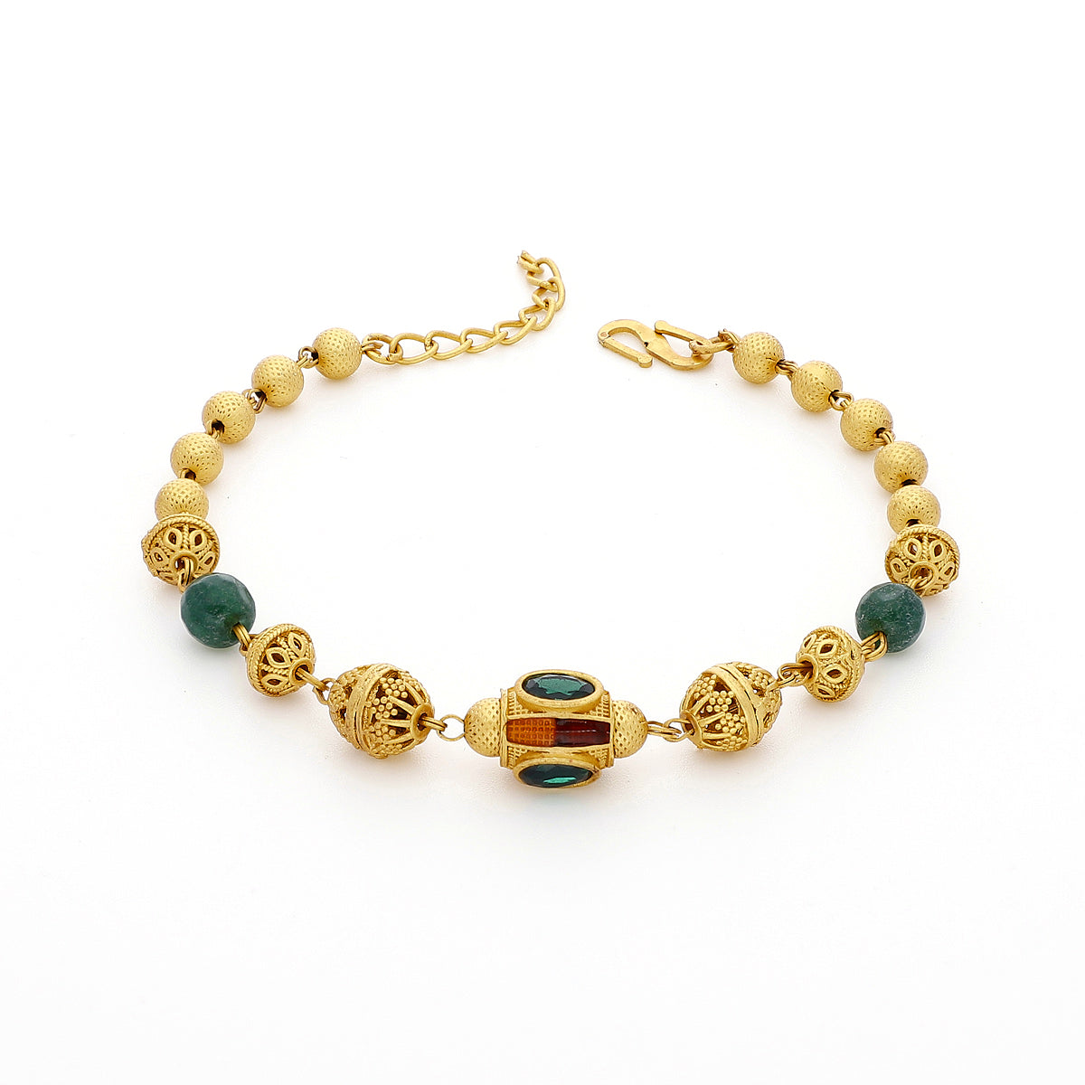 Gold Plated Festive Bracelet