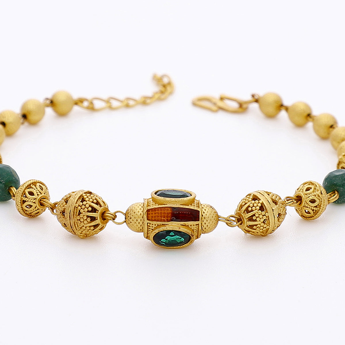 Gold Plated Festive Bracelet