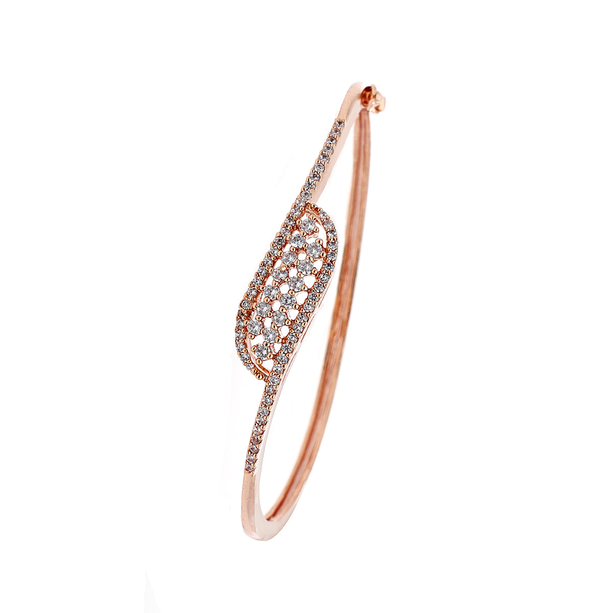 Gold Plated Dainty Kada Bracelet