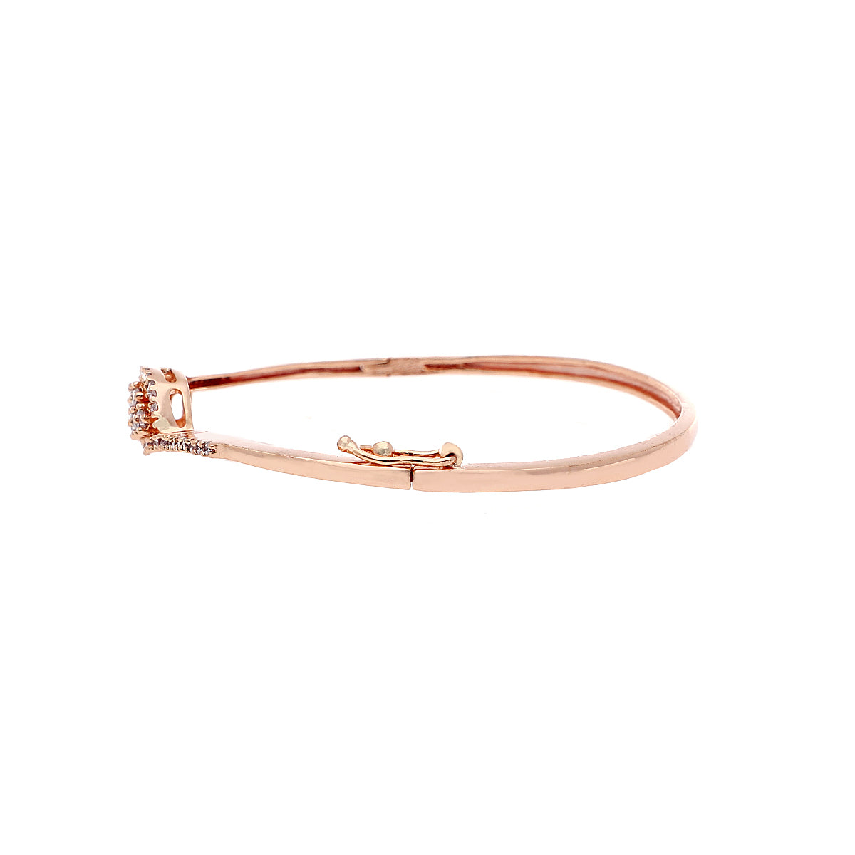 Gold Plated Dainty Kada Bracelet