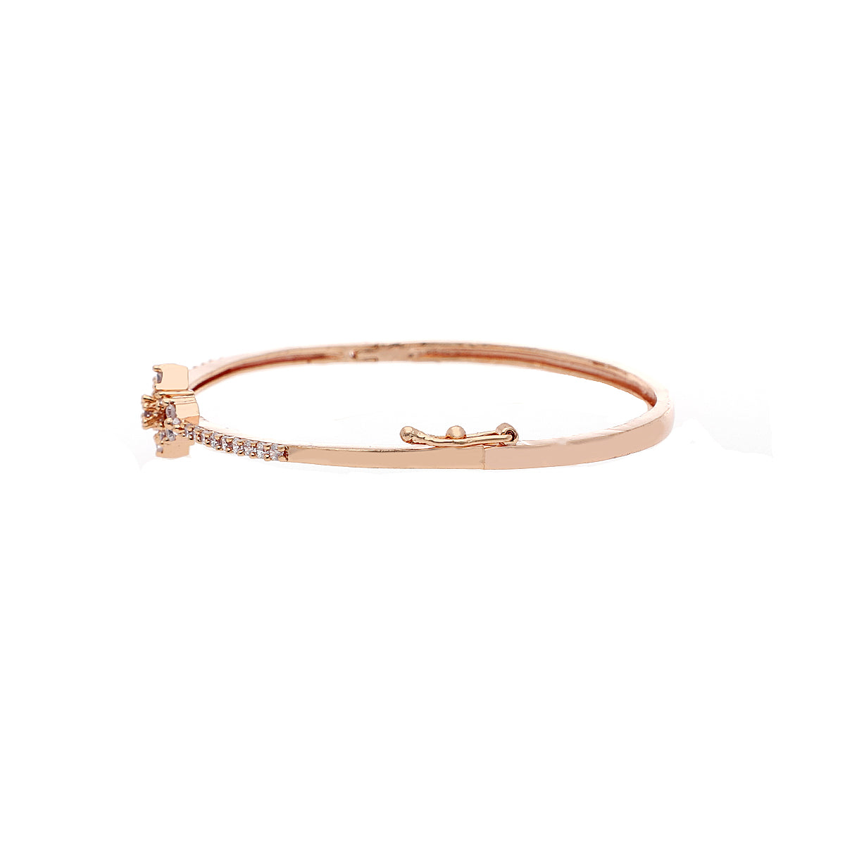 Gold Plated Chic Kada Bracelet