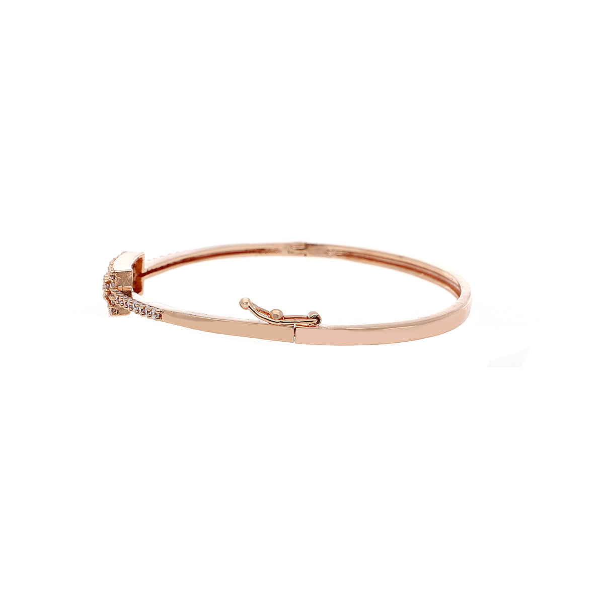 Gold Plated Delicate Kada Bracelet