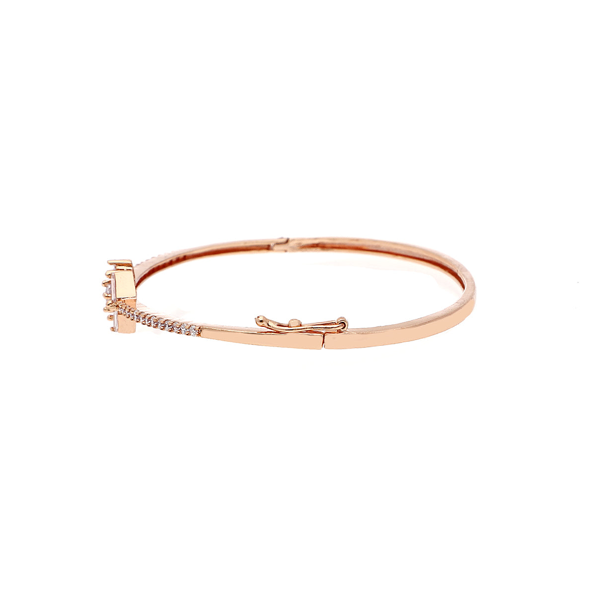 Gold Plated Statement Kada Bracelet