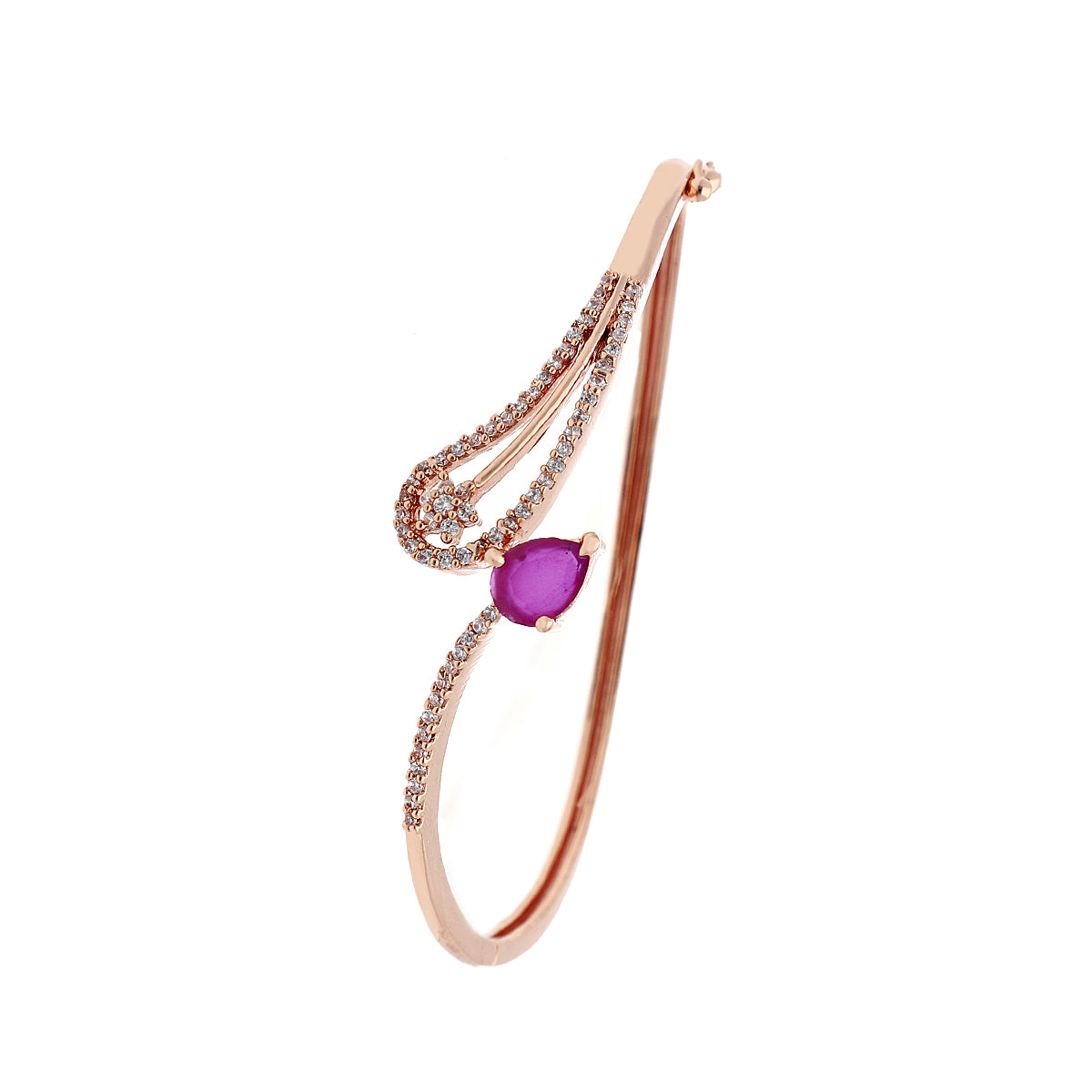 Gold Plated Festive Kada Bracelet