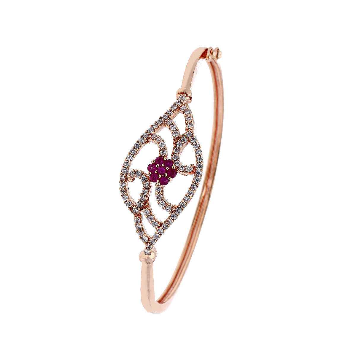 Gold Plated Pretty Kada Bracelet