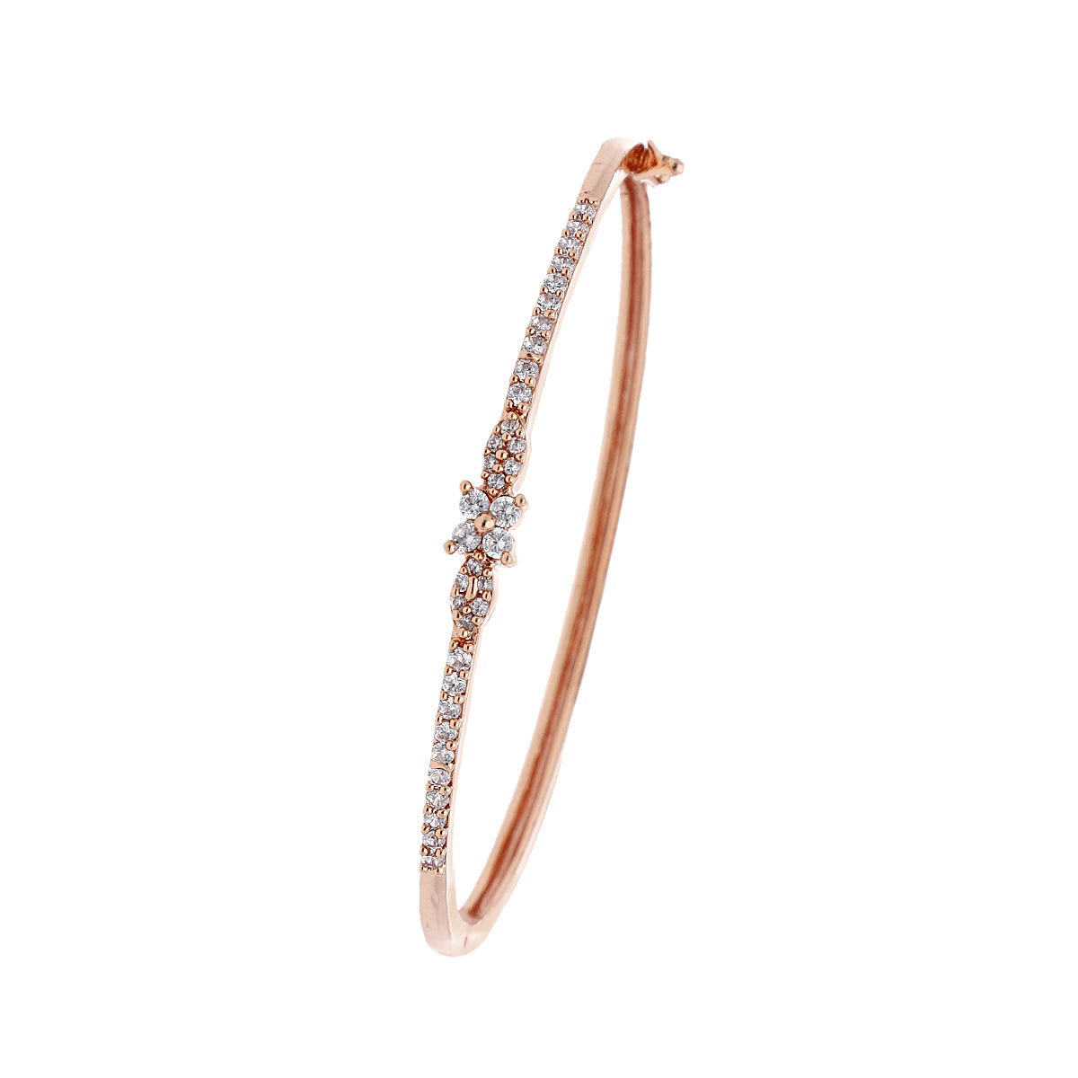 Gold Plated Delicate Kada Bracelet