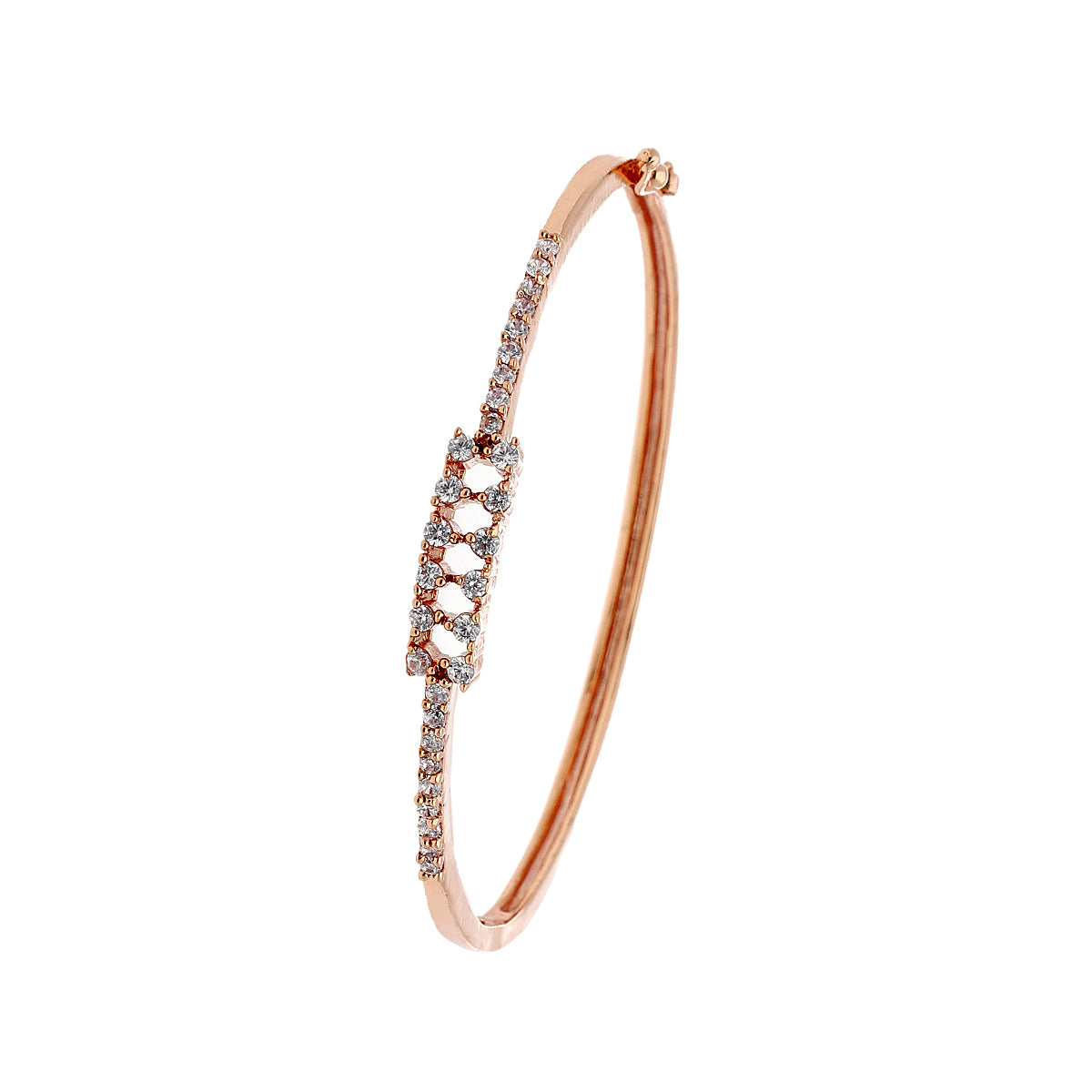 Gold Plated Statement Kada Bracelet