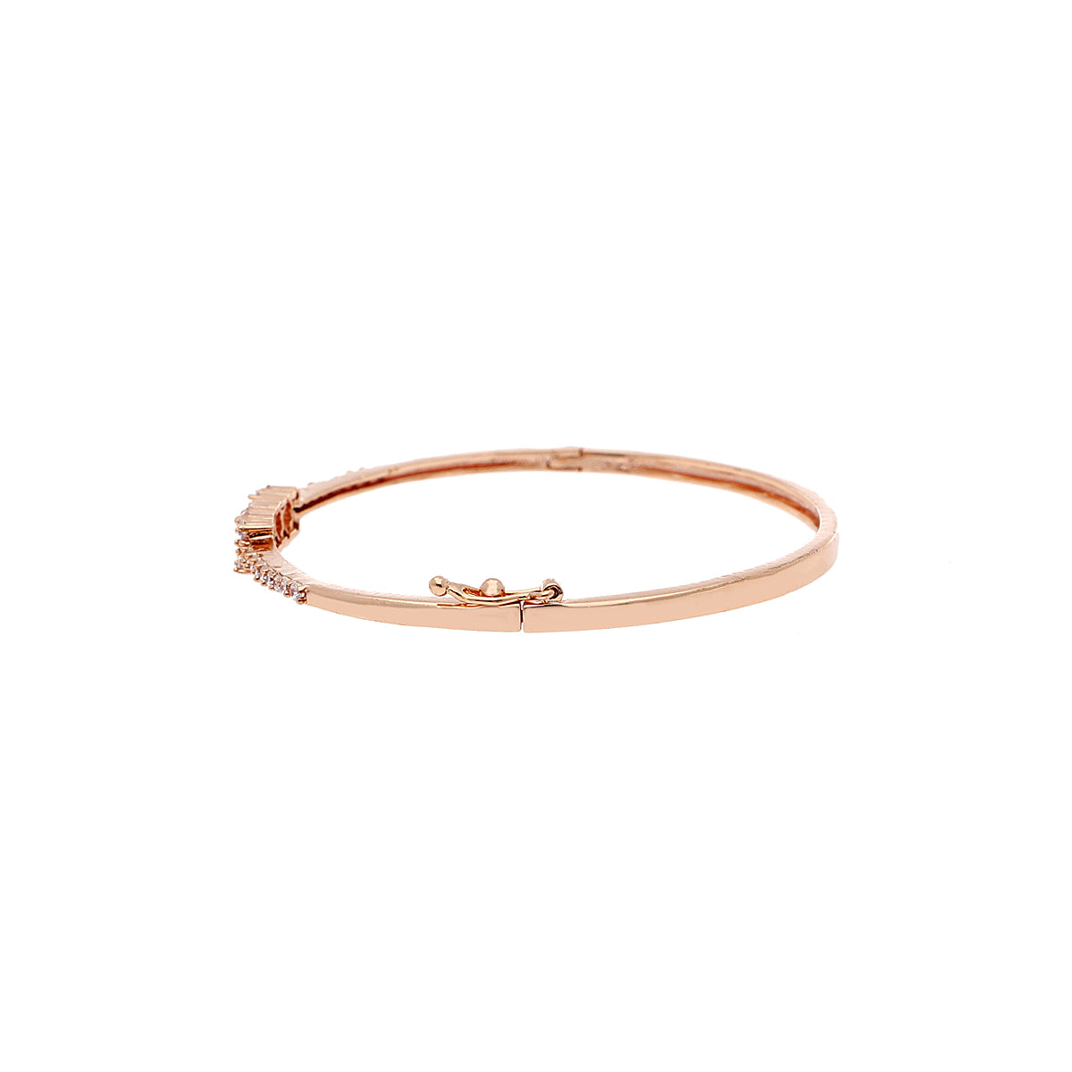 Gold Plated Statement Kada Bracelet