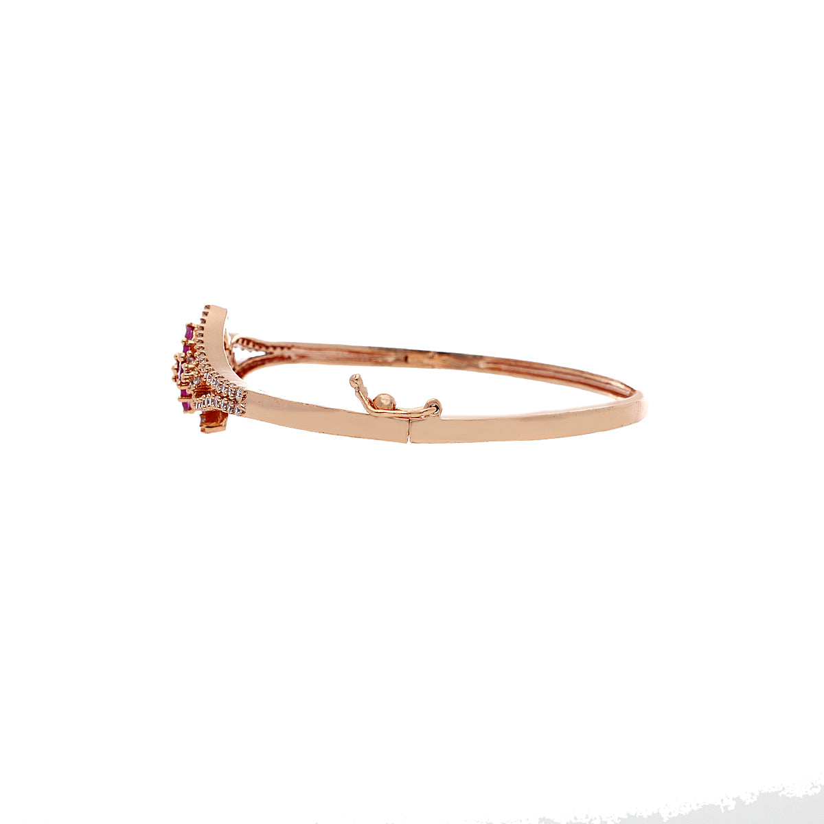 Gold Plated Dainty Kada Bracelet