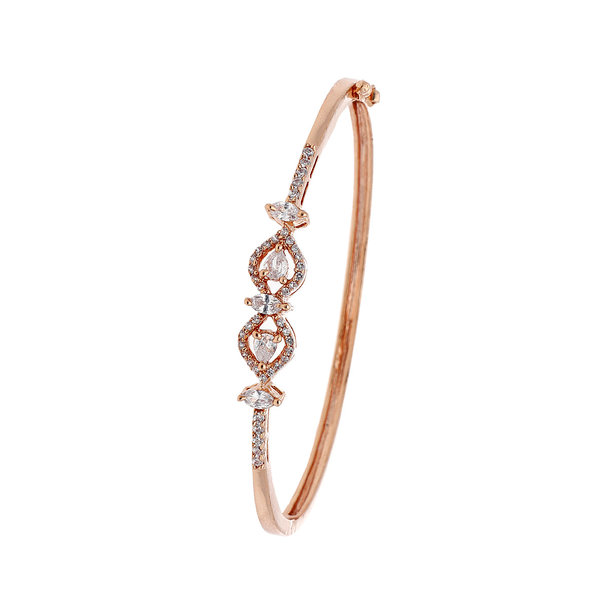 Gold Plated Chic Kada Bracelet
