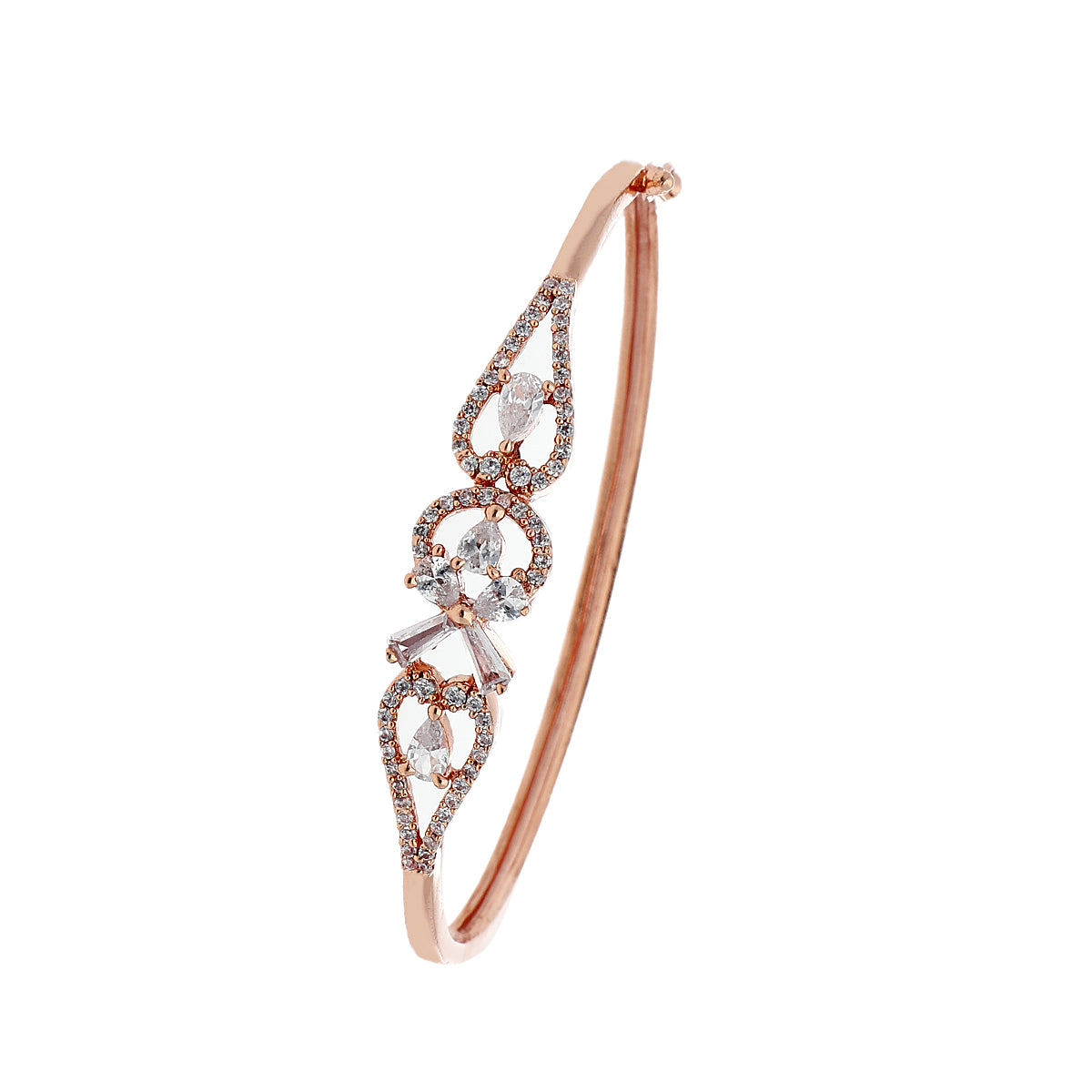 Gold Plated Delicate Kada Bracelet