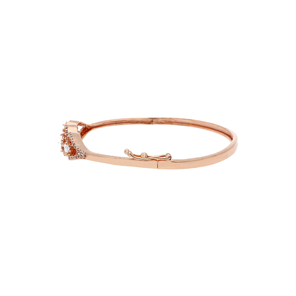 Gold Plated Delicate Kada Bracelet