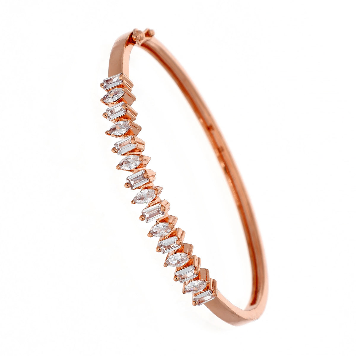 Gold Plated Statement Kada Bracelet