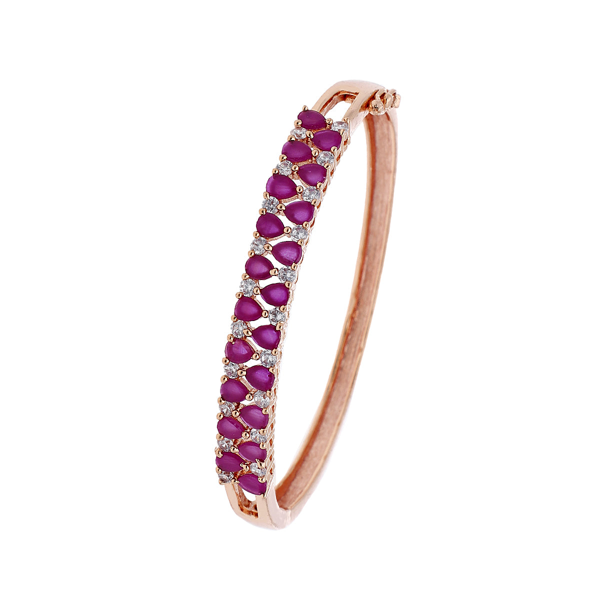 Gold Plated Festive Kada Bracelet