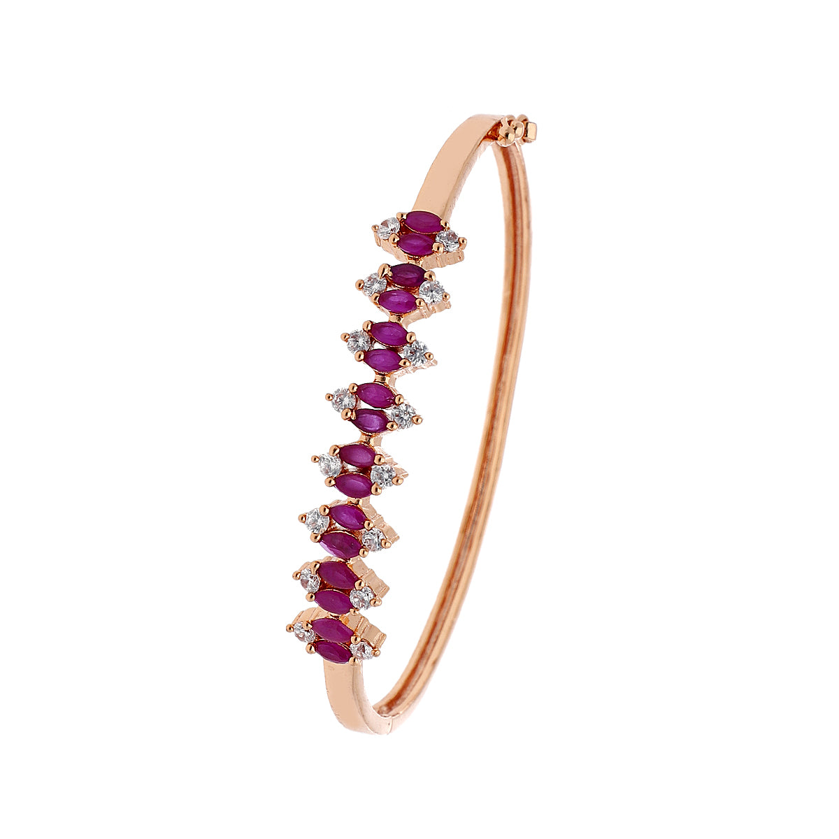 Gold Plated Dainty Kada Bracelet