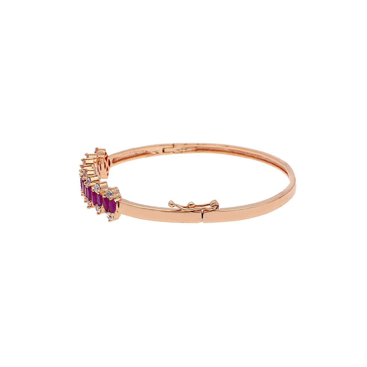 Gold Plated Dainty Kada Bracelet