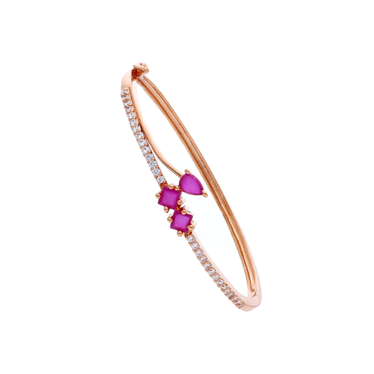 Pink Stone Double Bracelet