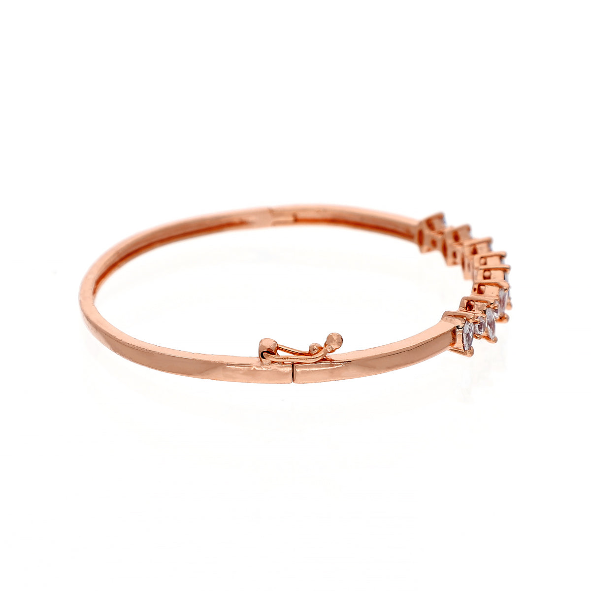 Gold Plated Chic Cubic Zirconia Bracelet