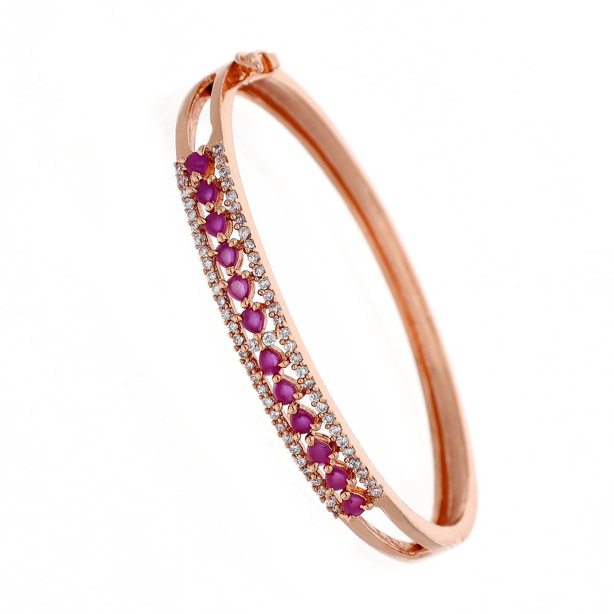 Rose Gold Plated Crystal Bracelet