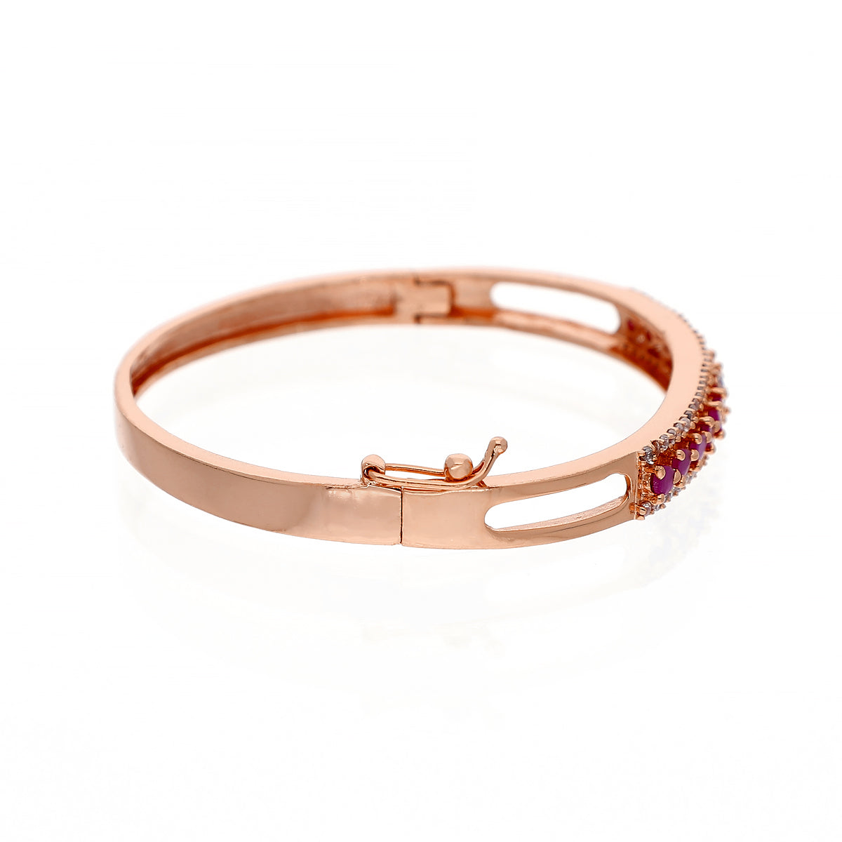 Rose Gold Plated Crystal Bracelet