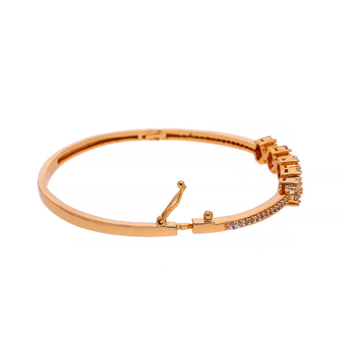 Gold Plated Classic Sparkling Bracelet