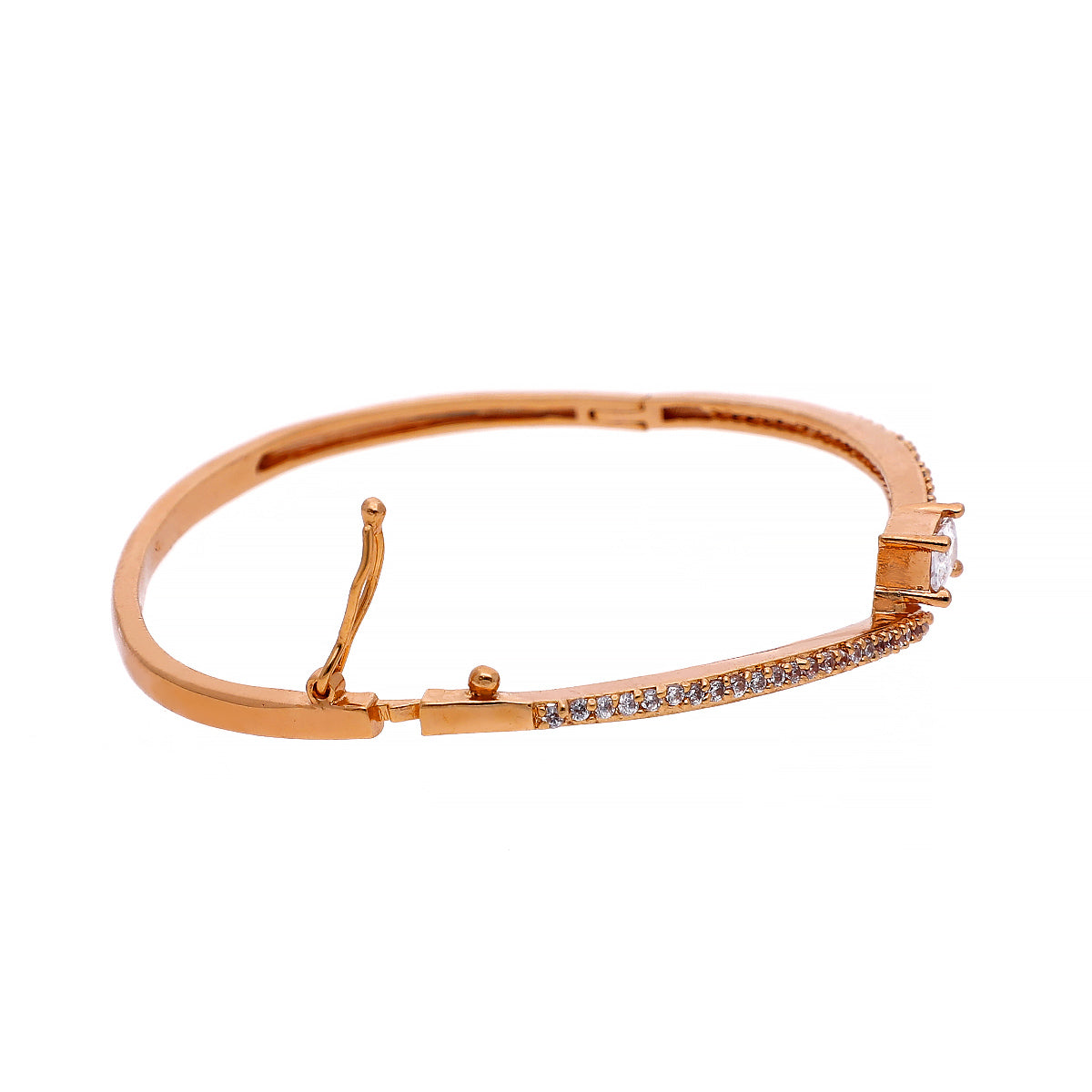 Gold Plated Dainty Statement Bracelet