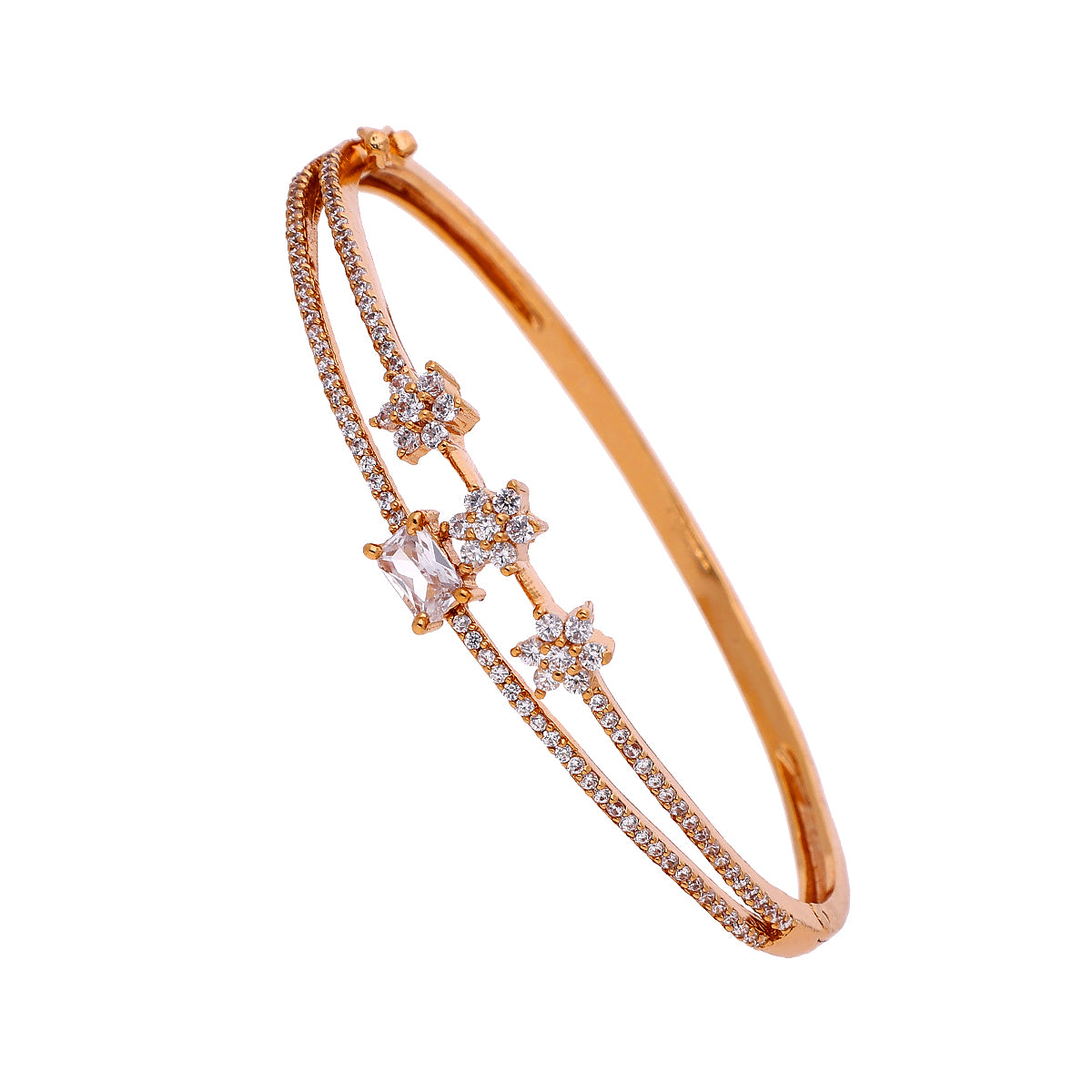 Gold Plated Chic Festive Bracelet
